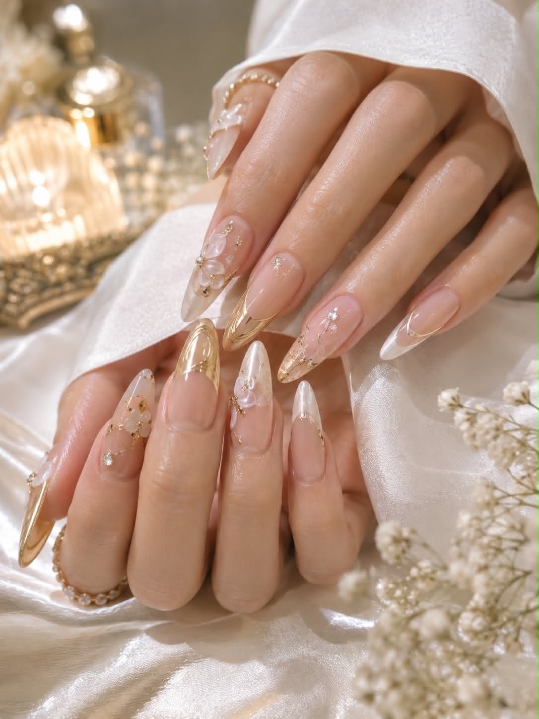 Elegant manicure treatment